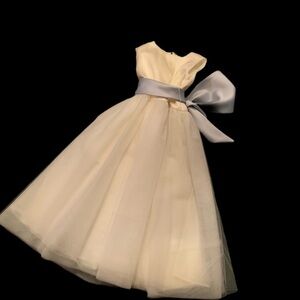 SOMETHING BLUE FLOWER GIRL DRESS SIZE 4 TODDLER